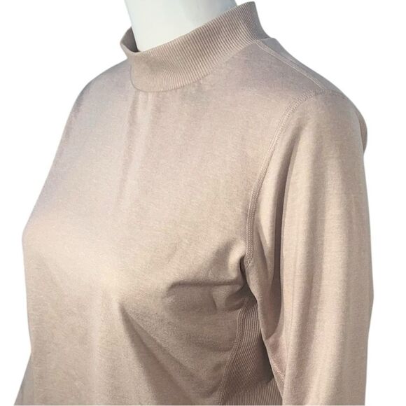 Taupe Old Navy Cozecore Mock Neck Top - Picture 6 of 10
